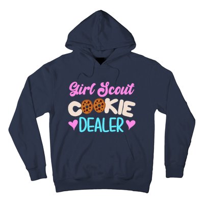 Scout for Girl Cookie Dealer Funny Scouting Family Pullover Hoodie Hoodie