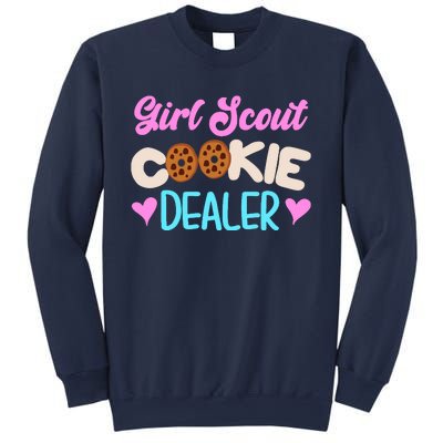 Scout for Girl Cookie Dealer Funny Scouting Family Pullover Hoodie Sweatshirt