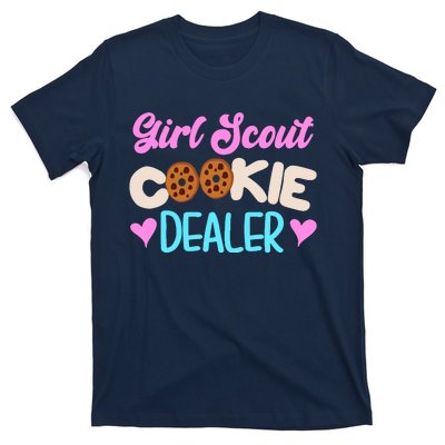 Scout for Girl Cookie Dealer Funny Scouting Family Pullover Hoodie T-Shirt