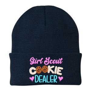 Scout for Girl Cookie Dealer Funny Scouting Family Pullover Hoodie Knit Cap Winter Beanie