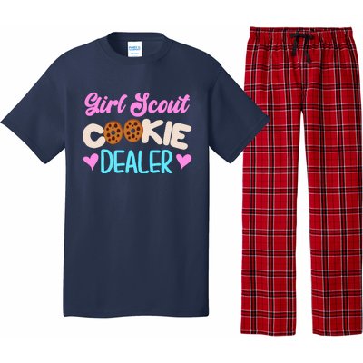 Scout for Girl Cookie Dealer Funny Scouting Family Pullover Hoodie Pajama Set