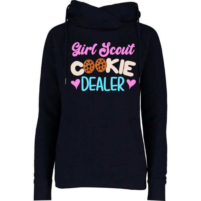 Scout for Girl Cookie Dealer Funny Scouting Family Pullover Hoodie Womens Funnel Neck Pullover Hood