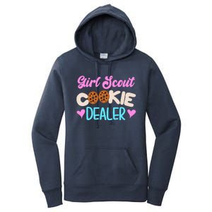 Scout for Girl Cookie Dealer Funny Scouting Family Pullover Hoodie Women's Pullover Hoodie