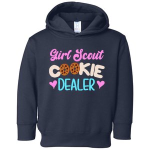 Scout for Girl Cookie Dealer Funny Scouting Family Pullover Hoodie Toddler Hoodie