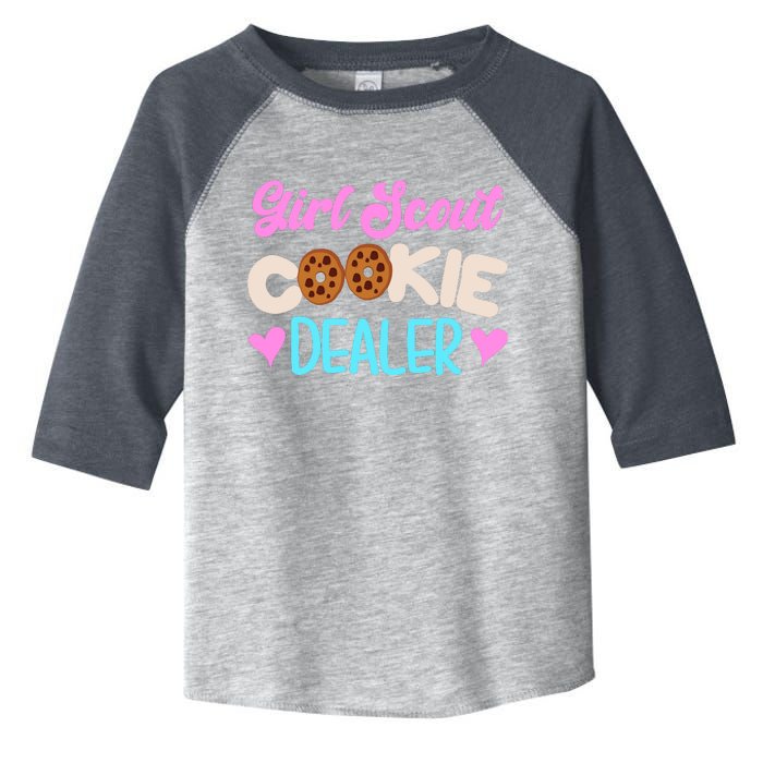 Scout for Girl Cookie Dealer Funny Scouting Family Pullover Hoodie Toddler Fine Jersey T-Shirt