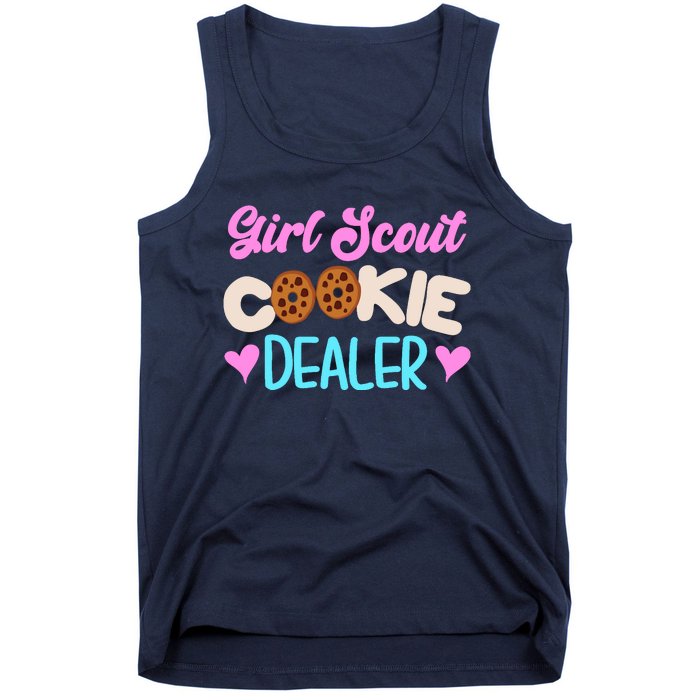 Scout for Girl Cookie Dealer Funny Scouting Family Pullover Hoodie Tank Top