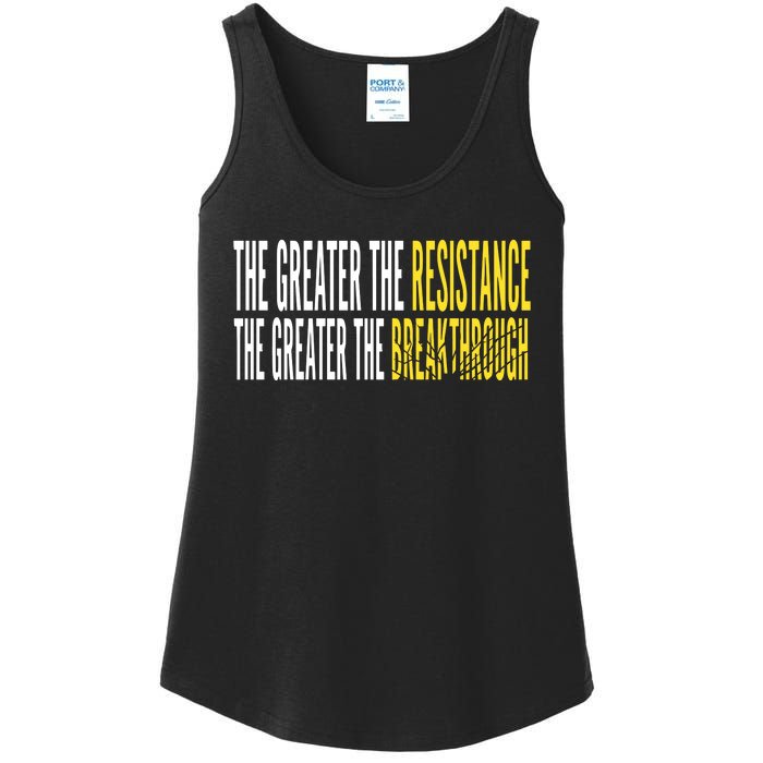 Sean Feucht Greater The Resistance Ladies Essential Tank