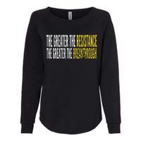 Sean Feucht Greater The Resistance Womens California Wash Sweatshirt