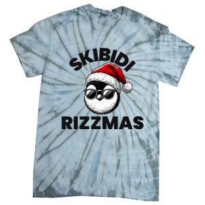 S.K.I.B.I.D.I Funny Gen Alpha Slang Christmas Penguin Tie-Dye T-Shirt