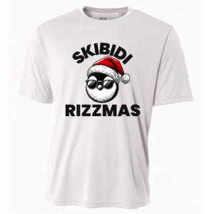 S.K.I.B.I.D.I Funny Gen Alpha Slang Christmas Penguin Cooling Performance Crew T-Shirt