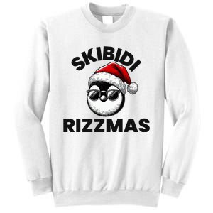 S.K.I.B.I.D.I Funny Gen Alpha Slang Christmas Penguin Sweatshirt