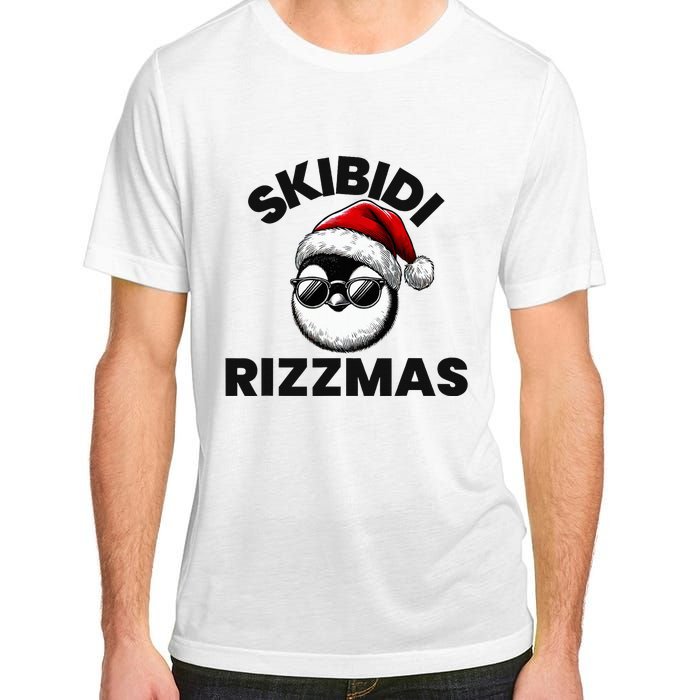 S.K.I.B.I.D.I Funny Gen Alpha Slang Christmas Penguin Adult ChromaSoft Performance T-Shirt