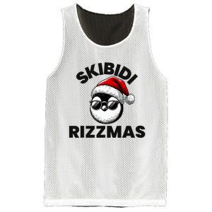 S.K.I.B.I.D.I Funny Gen Alpha Slang Christmas Penguin Mesh Reversible Basketball Jersey Tank