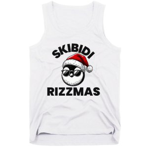 S.K.I.B.I.D.I Funny Gen Alpha Slang Christmas Penguin Tank Top