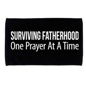 Surviving Fatherhood Gift One Prayer At A Time Gift Cool Gift Microfiber Hand Towel