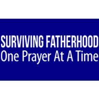 Surviving Fatherhood Gift One Prayer At A Time Gift Cool Gift Bumper Sticker