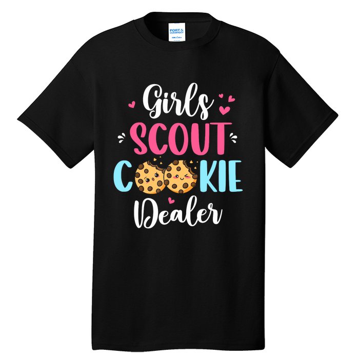 Scout For Girl Cookie Dealer Women Funny Tall T-Shirt