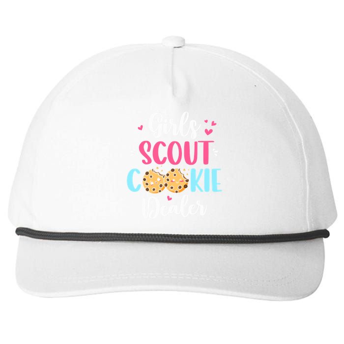 Scout For Girl Cookie Dealer Women Funny Snapback Five-Panel Rope Hat