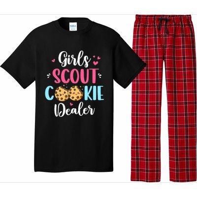 Scout For Girl Cookie Dealer Women Funny Pajama Set