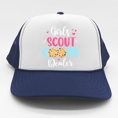 Scout For Girl Cookie Dealer Women Funny Trucker Hat