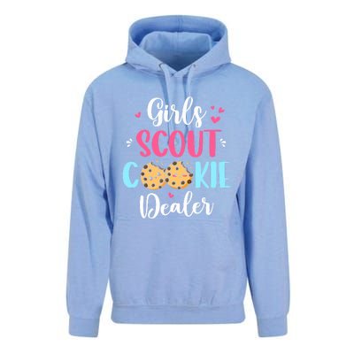 Scout For Girl Cookie Dealer Women Funny Unisex Surf Hoodie