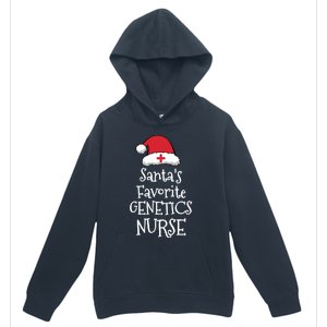 Santas Favorite Genetics Nurse Christmas Funny Gift Urban Pullover Hoodie