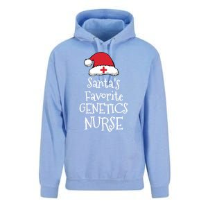 Santas Favorite Genetics Nurse Christmas Funny Gift Unisex Surf Hoodie