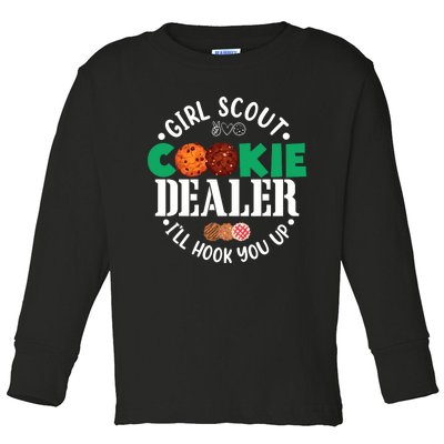 Scout For Girl Cookie Dealer Toddler Long Sleeve Shirt