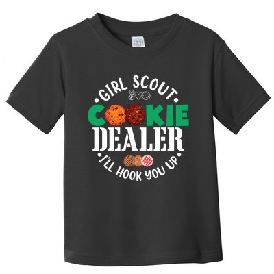 Scout For Girl Cookie Dealer Toddler T-Shirt