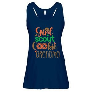 Scout For Girl Cookie Grandma Scouting Family Matching Funny Ladies Essential Flowy Tank