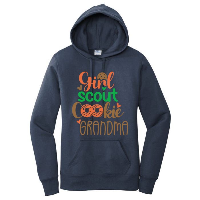 Scout For Girl Cookie Grandma Scouting Family Matching Funny Women's Pullover Hoodie