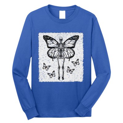 Skeleton Fairy Grunge Fairycore Aesthetic Goth Gothic Long Sleeve Shirt