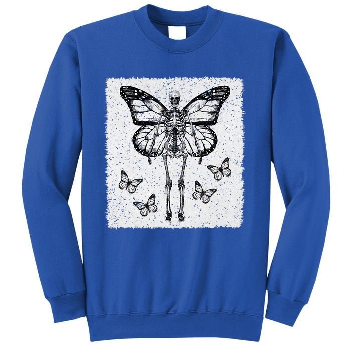 Skeleton Fairy Grunge Fairycore Aesthetic Goth Gothic Sweatshirt