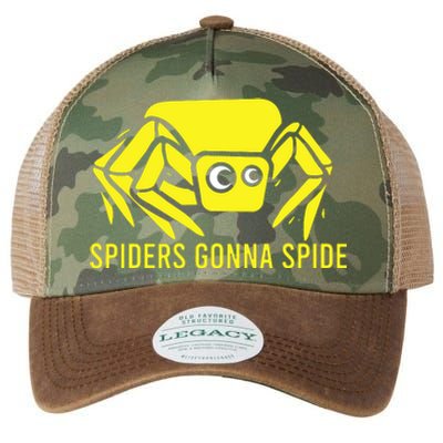 Spiders Funny Gonna Spide Legacy Tie Dye Trucker Hat