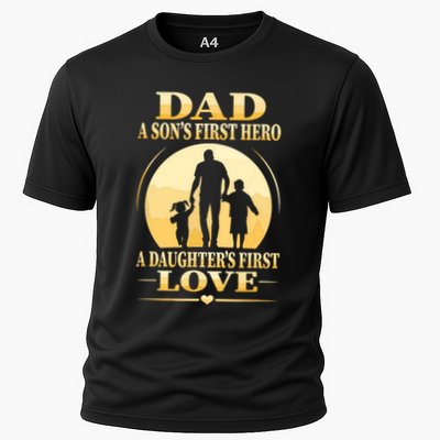 Sons First Hero Daughters First Love Is Dad Fathers Day Performance Shirt