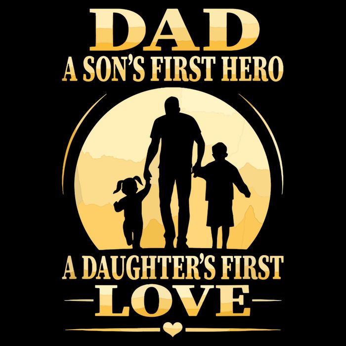 Sons First Hero Daughters First Love Is Dad Fathers Day Bucket Hat