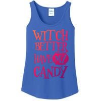 Simple Funny Halloween Witch Better Have My Candy Graphic Gift Ladies Essential Tank