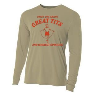 Sorry For Having Great Tits And Correct Opinions Cooling Performance Long Sleeve Crew