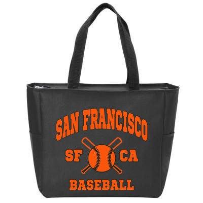 San Francisco Hometown Pride California Zip Tote Bag