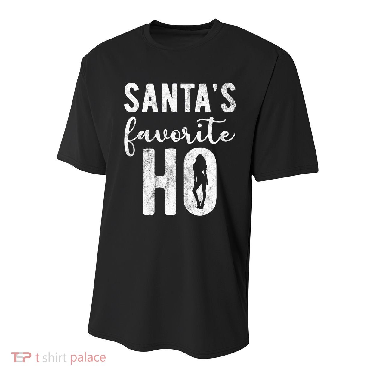 SantaS Favorite Ho Funny Xmas Christmas Youth Performance Sprint T-Shirt