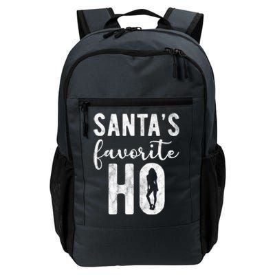 SantaS Favorite Ho Funny Xmas Christmas Daily Commute Backpack