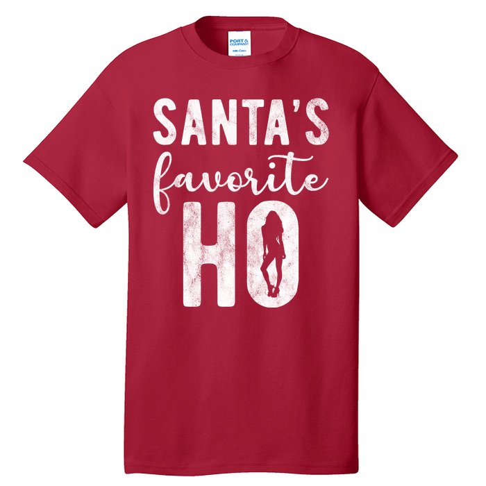 SantaS Favorite Ho Funny Xmas Christmas Tall T-Shirt