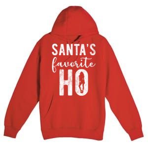 SantaS Favorite Ho Funny Xmas Christmas Premium Pullover Hoodie