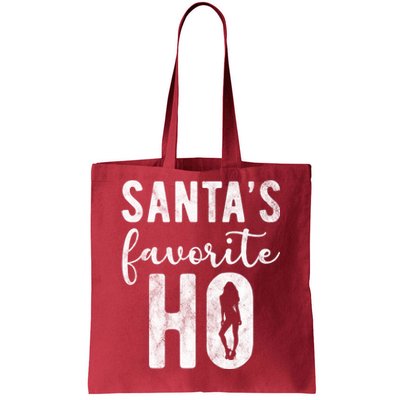 SantaS Favorite Ho Funny Xmas Christmas Tote Bag