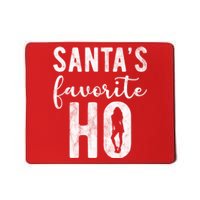 SantaS Favorite Ho Funny Xmas Christmas Mousepad