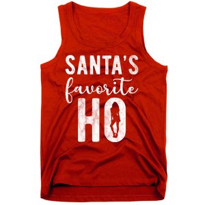 SantaS Favorite Ho Funny Xmas Christmas Tank Top