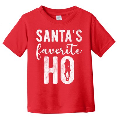 SantaS Favorite Ho Funny Xmas Christmas Toddler T-Shirt
