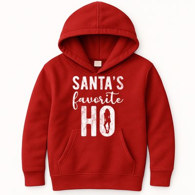 SantaS Favorite Ho Funny Xmas Christmas Kids Hoodie