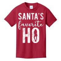 SantaS Favorite Ho Funny Xmas Christmas Kids T-Shirt