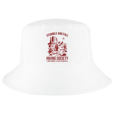 Stumble & Fall Hiking Society DonT Worry ItS A Scratch Cool Comfort Performance Bucket Hat